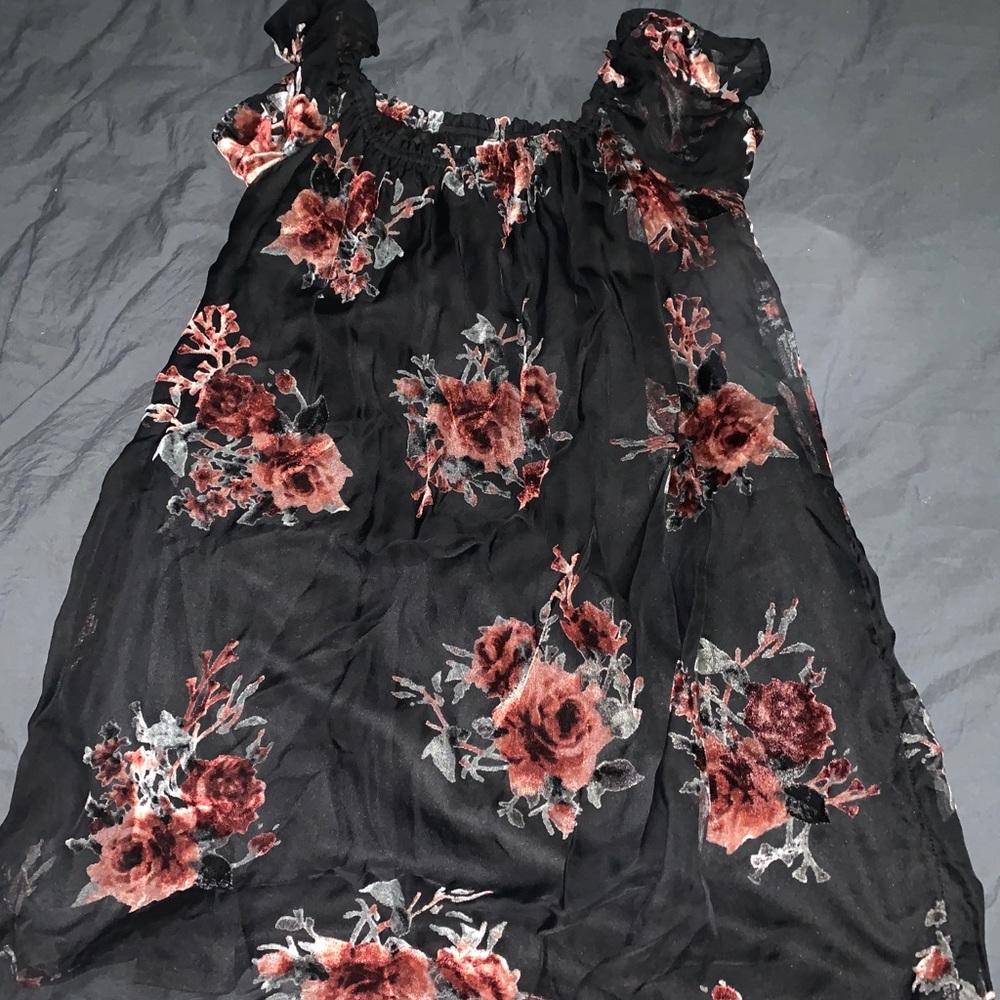 off the shoulder dress